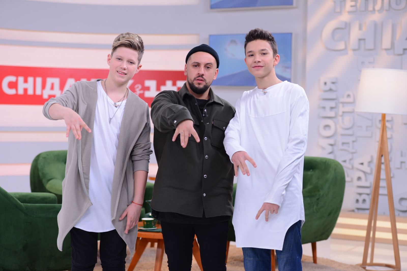 Monatik и его команда шоу Голос.Діти 3